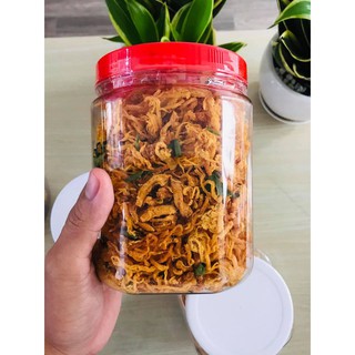 Khô gà lá chanh - Khô gà ta lá chanh vị vừa ngon 500gram
