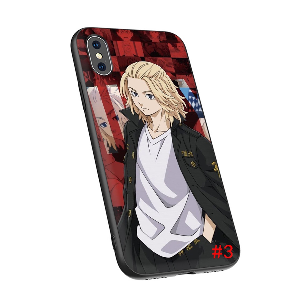 Ốp điện thoại tpu mềm in hoạt hình anime tokyo revengers LL90 cho iPhone 5 5S 6 6S 7