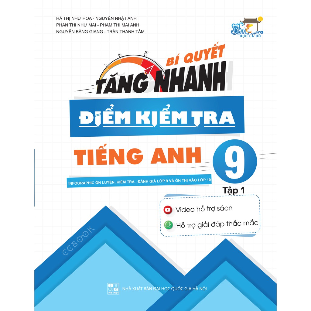 Sách - Combo Bí quyết tăng nhanh điểm kiểm tra Toán - Ngữ văn - Tiếng Anh lớp 9 (5 cuốn)