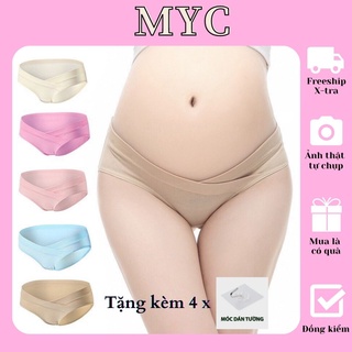 Quần lót bầu cạp chéo kháng khuẩn chất coton hàng cao cấp MYC001