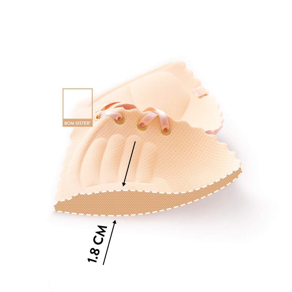 Áo Lót Cup Ngang Mút Bàn Tay Su Đúc Caro Không Gọng Kèm Dây Rút Tạo Khe Chữ V Viền Silicon Chống Tuột BOM SISTER A9970 | BigBuy360 - bigbuy360.vn