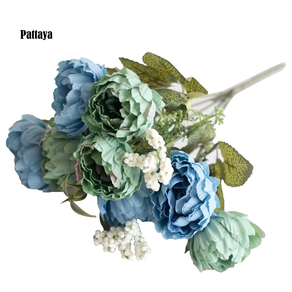 1 Bông Hoa Mẫu Đơn Nhân Tạo Cho Trang Trí