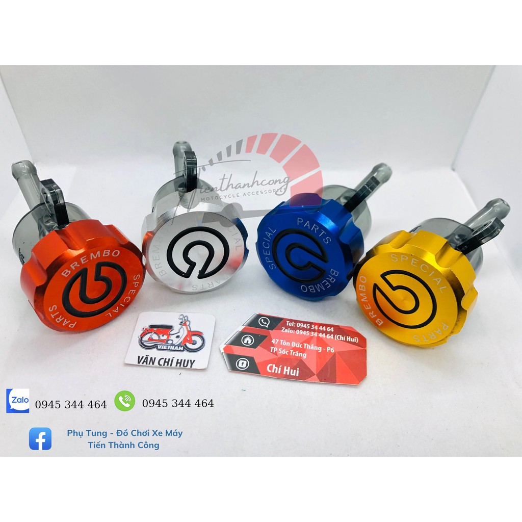 Combo BÌNH DẦU RỜI/BÌNH DẦU KHÓI kèm PÁT BÌNH DẦU TITAN , gắn cho nhiều dòng xe Exciter/Winner X,V1/Raider/Sonic