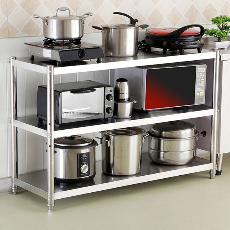 Kệ bếp inox 3 tầng đa năng