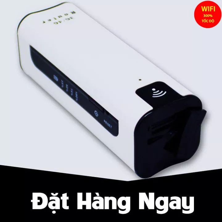BỘ PHÁT WIFI TỪ SIM 3G 4G KIÊM PIN SẠC DỰ PHÒNG DUNG LƯỢNG CỰC KHỦNG PHÁT SÓNG CỰC MẠNH
