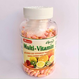 MULTIVITAMIN APCO (500 VIÊN) - BỔ SUNG VITAMIN THIẾT YẾU CHO CƠ THỂ TĂNG CƯỜNG SỨC KHOẺ