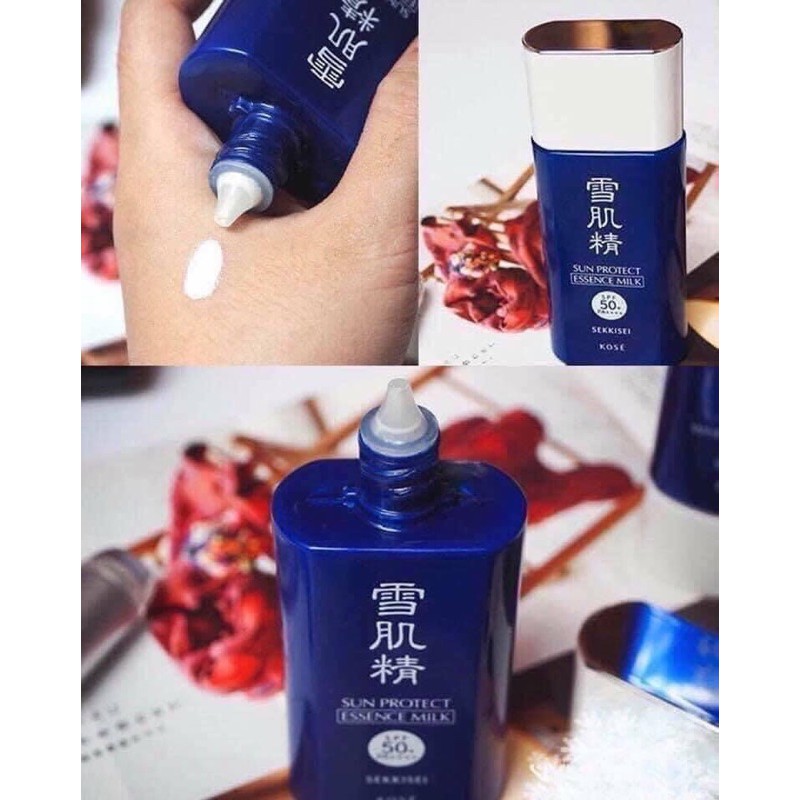 [Có sẵn] [Chính hãng] Kem chống nắng Kose Sekkisei Skincare UV Milk 60g