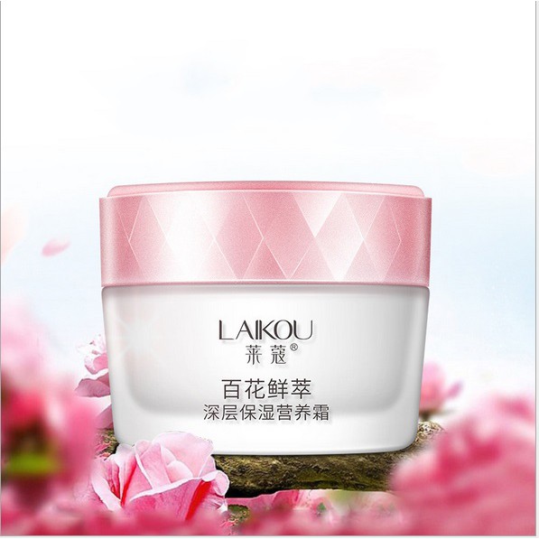 Kem dưỡng ẩm LAIKOU giúp da mềm mại mịn màng, kiểm soát dầu và thu nhỏ lỗ chân lông SPU146