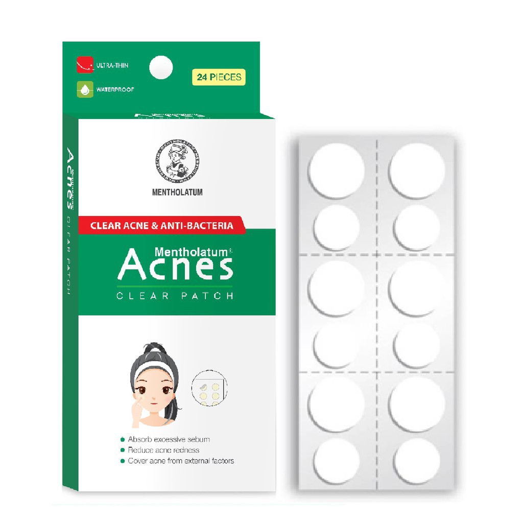 Miếng Dán Mụn Acnes Clear Patch (24 Miếng)