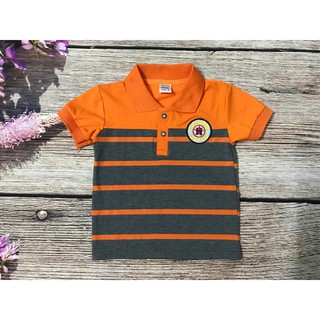 ÁO BÉ TRAI CỔ BẺ