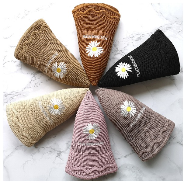 PVN13780 Mũ cói hoa cúc T8