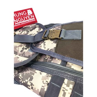 Balo PUBG1 cực chất (khóa đồng, tấm da cao cấp) (Ảnh sp thật)