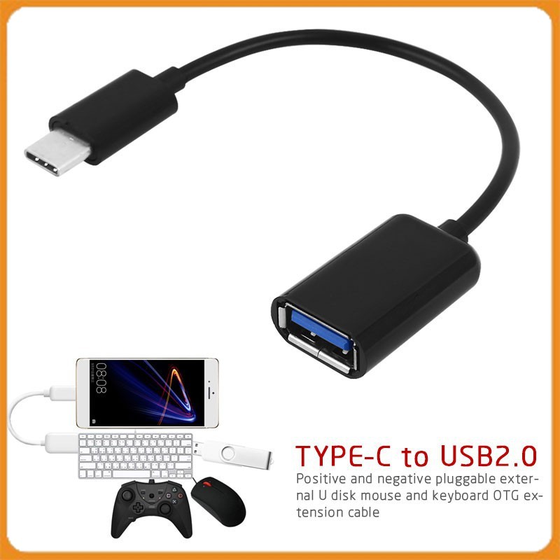 Dây cáp OTG cổng Type C chất lượng cao chuyên dùng cho laptop