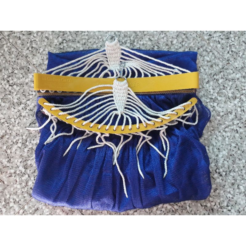 Võng Lưới Cán Nhựa Người lớn 2 Lớp Cỡ Đại Cao cấp Dài 2m2, Rộng 2m Võng Lưới size lớn | BigBuy360 - bigbuy360.vn