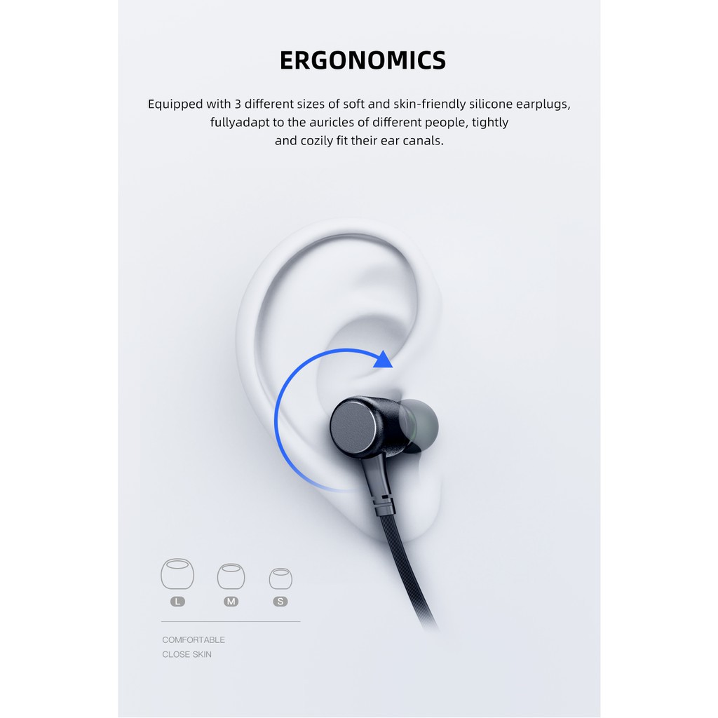 Tai nghe Awei G30Bl kết nối bluetooth phong cách thể thao thiết kế đeo ở cổ tiện dụng