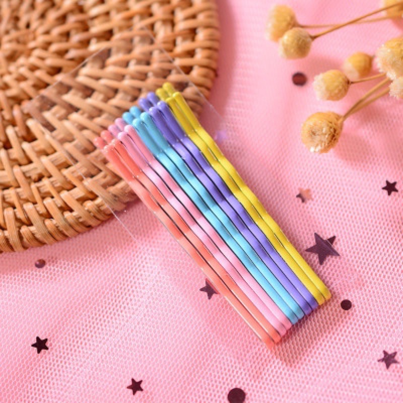 ( SET 10 CHIẾC ) Kẹp Ghim Tăm Nhiều Màu Dễ Thương Cute Hàn Quốc ( GIAO MÀU NGẪU NHIÊN )