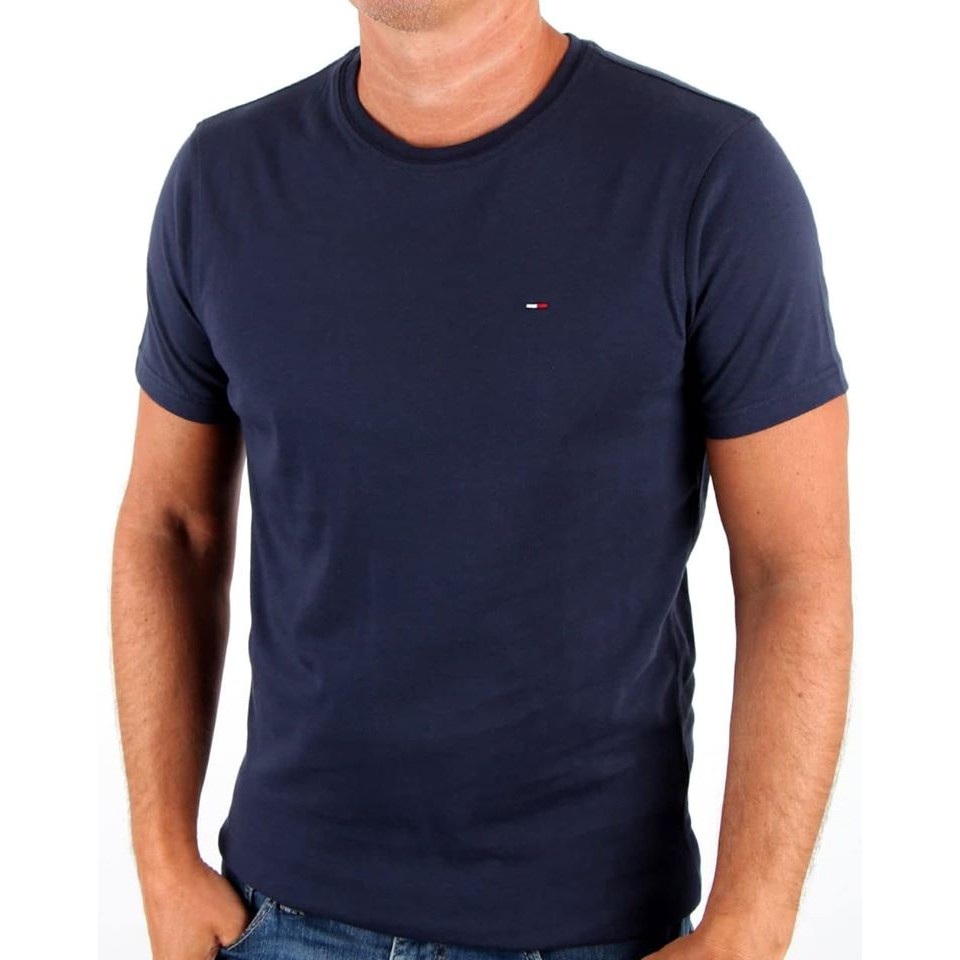 Áo phông nam Tommy cổ tròn xuất xịn. HA1033