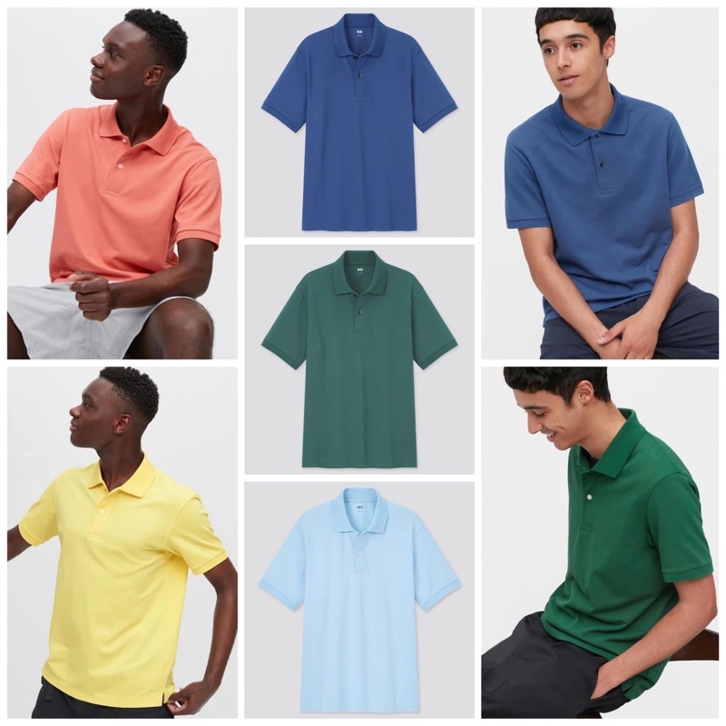 Áo polo uniqlo nam tag Nhật