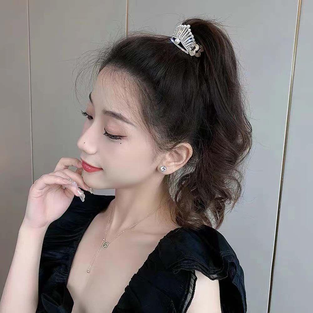 Kẹp Tóc Càng Cua Bằng Hợp Kim Thiết Kế Thanh Lịch Cho Nữ|Kẹp Tóc Càng Cua Tạo Kiểu Tóc Đuôi Ngựa