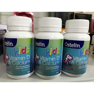 Vitamin Ostelin Kid Canxi 50 viên( 2-13 tuổi)