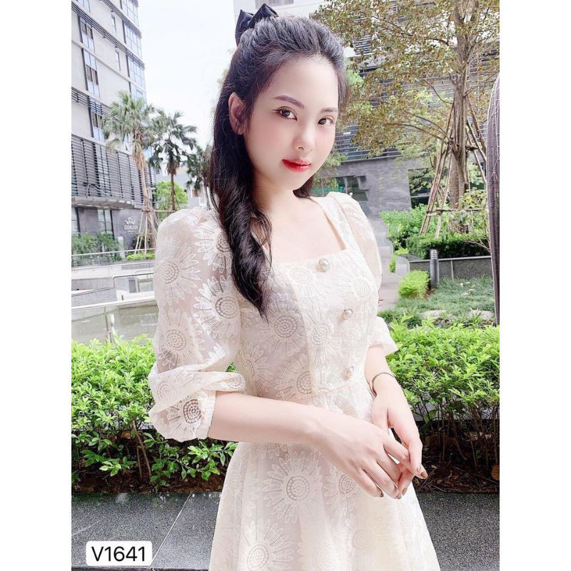 [VÁY ĐI TIỆC CAO CẤP] Váy trắng thiết kế dáng xòe chữ A | BigBuy360 - bigbuy360.vn