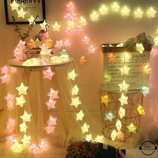 ALIFE Crack Twinkle Star String Lights Fairy Light Waterproof for Wedding Party Christmas Tree