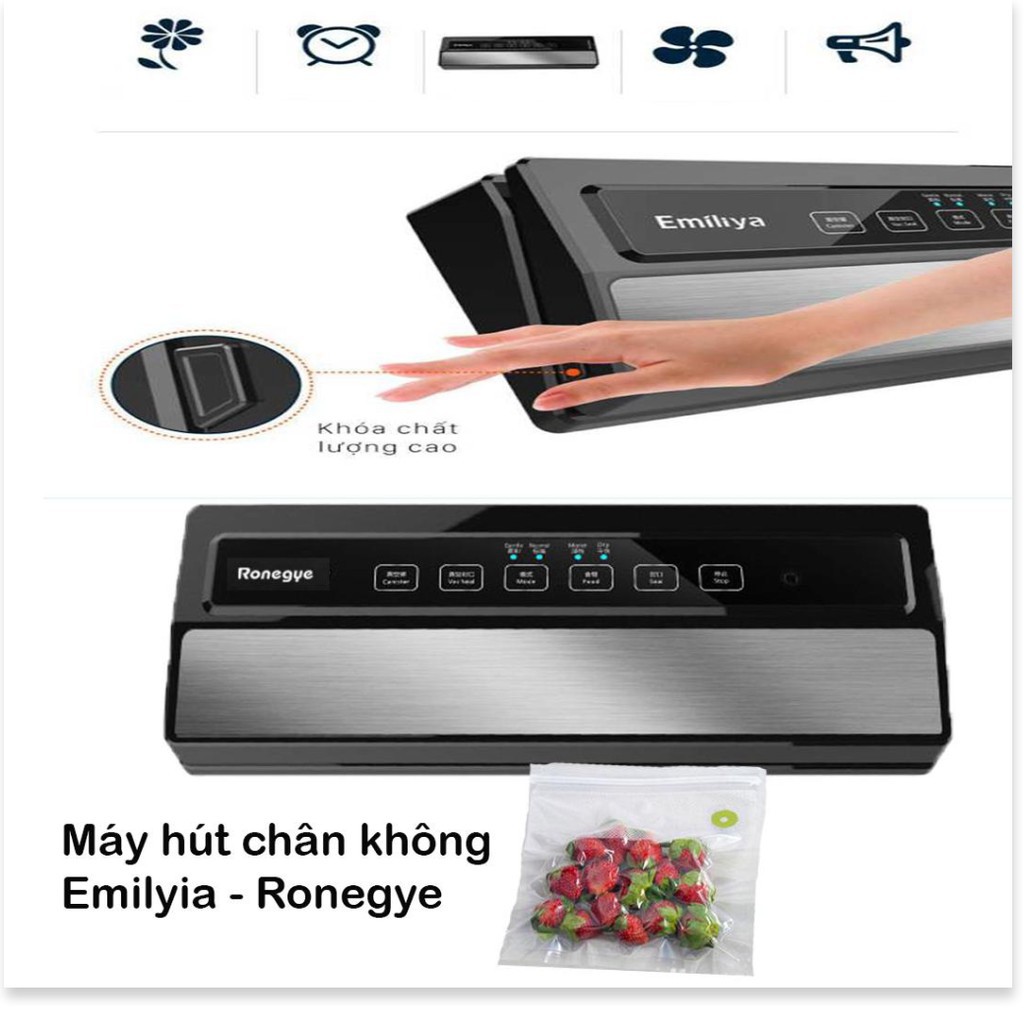 Máy Hút Chân Không KAW và Emilya Ronegye Chống Nước Vệ Sinh Dễ Dàng