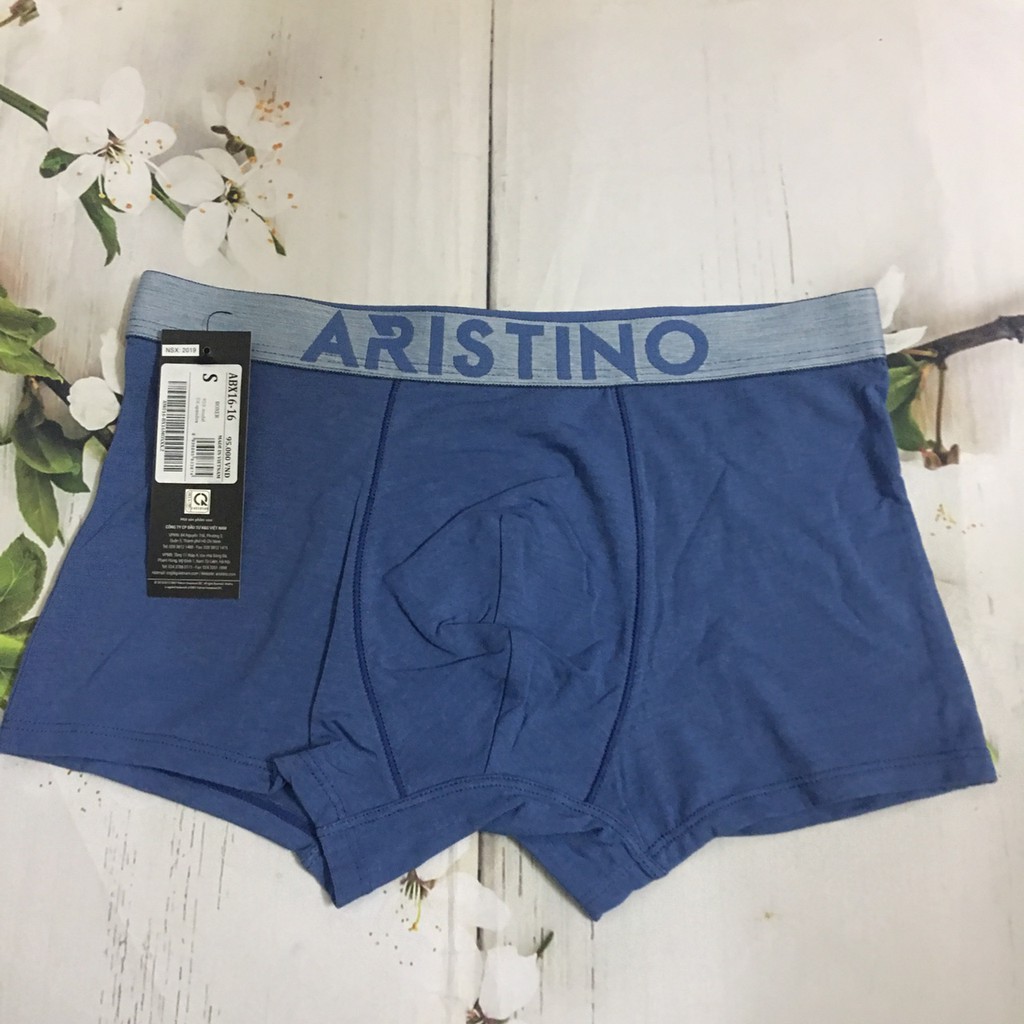 Quần sịp đùi nam boxer ARISTINO sợi sồi siêu mềm mát abx1616- đủ 5 size