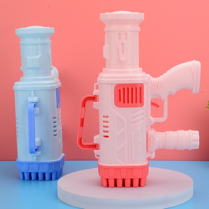 Đồ chơi súng bắn bong bóng 32 nòng pin con ó