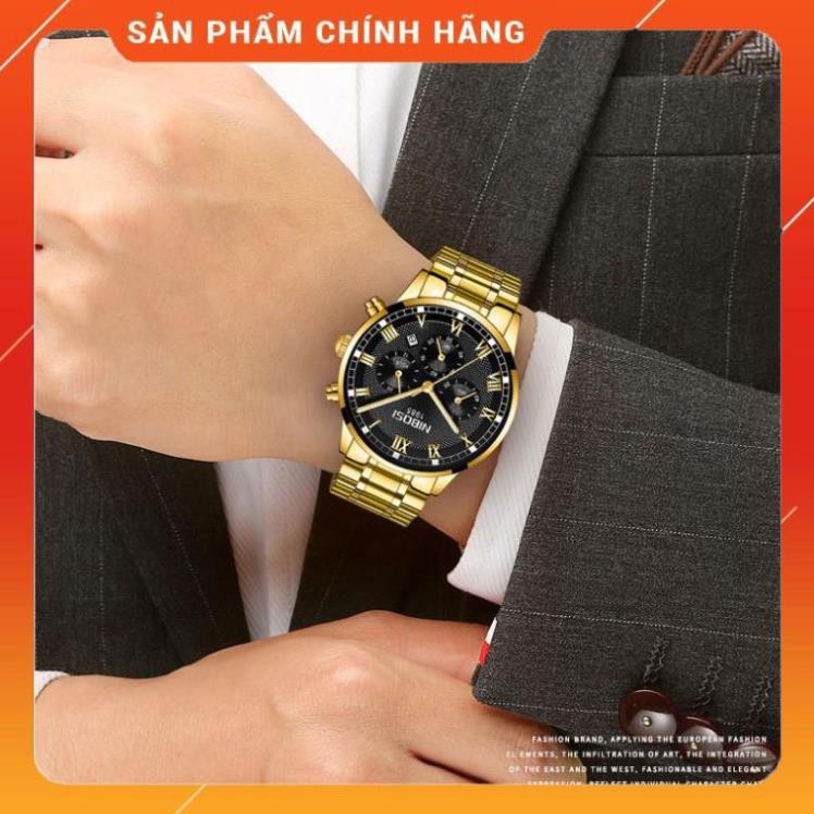 ĐỒNG HỒ NAM VÂN NỔI NIBOSI 2339 | Thiết Kế Đẳng Cấp Cho Người Thành Đạt | DH0098 HKT-Wish