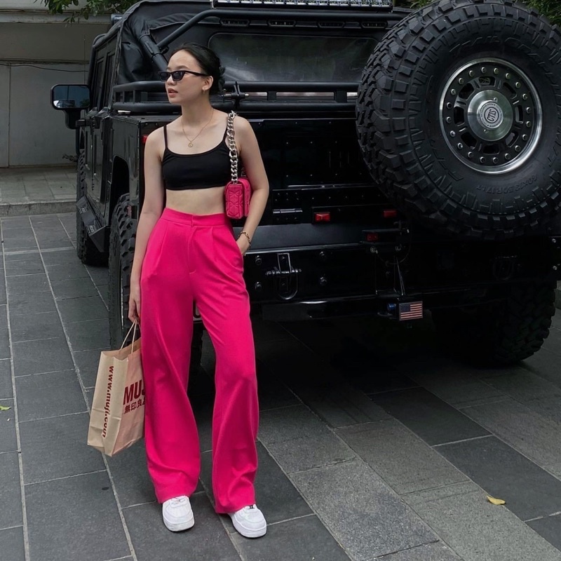 Quần cạp cao đủ màu - Diluclothing