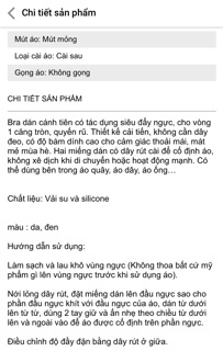 Áo lót silicon nâng ngực