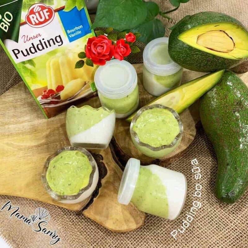 Bột Pudding hữu cơ Ruf của Đức - Mẫu mới 40gr - Date : 3/2023