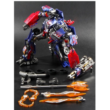 Mô hình Mô Hình Black Mamba LS03 LS-03F KM-01 Optimus Prime ls03 đồ chơi robot, nhân vật trong phim người máy biến hình