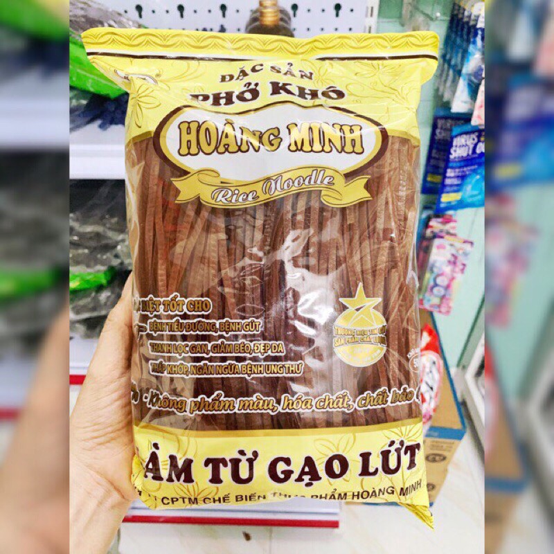 Phở gạo lứt Hoàng Minh giảm cân, ăn kiêng, healthy (500g)