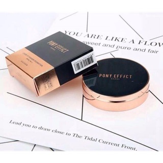 🍀Phấn phủ dạng nén PONY EFFECT COVER FIT POWDER FOUNDATION