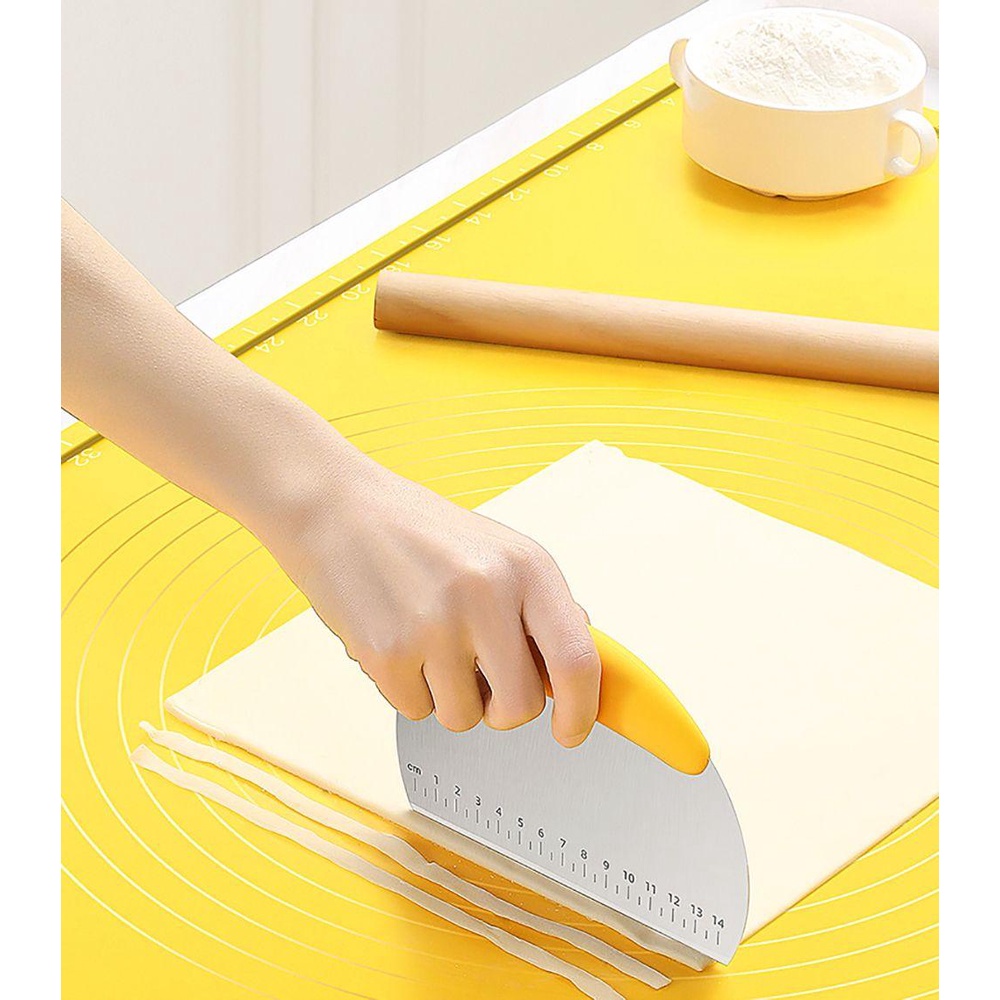 Thảm Nhào Bột Làm Bánh Pizza Chống Trượt Kháng Khuẩn 50X40Cm