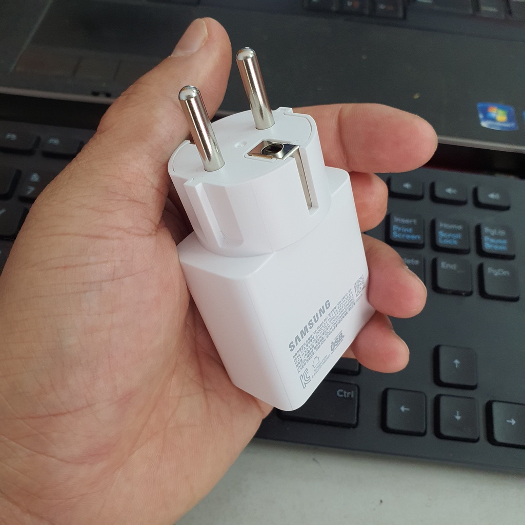 Củ Sạc Siêu Nhanh 65W - TA865 Chính Hãng Samsung, Bản Xuất Hàn, Chân Tròn, Bảo Hành 12 Tháng