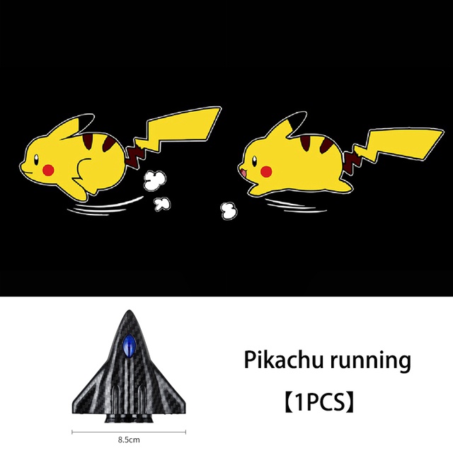 Đèn Chiếu Hình Hoạt Hình Pikachu Dễ Thương Cho Xe Hơi/Xe Máy