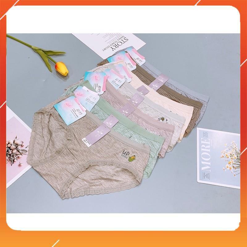 Quần lót nữ cotton cao cấp kháng khuẩn mềm mại thấm hút mồ hôi họa tiết củ quả Q2940
