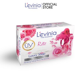 Xà bông trắng mịn & trẻ hóa da l'evinia ritz 100g