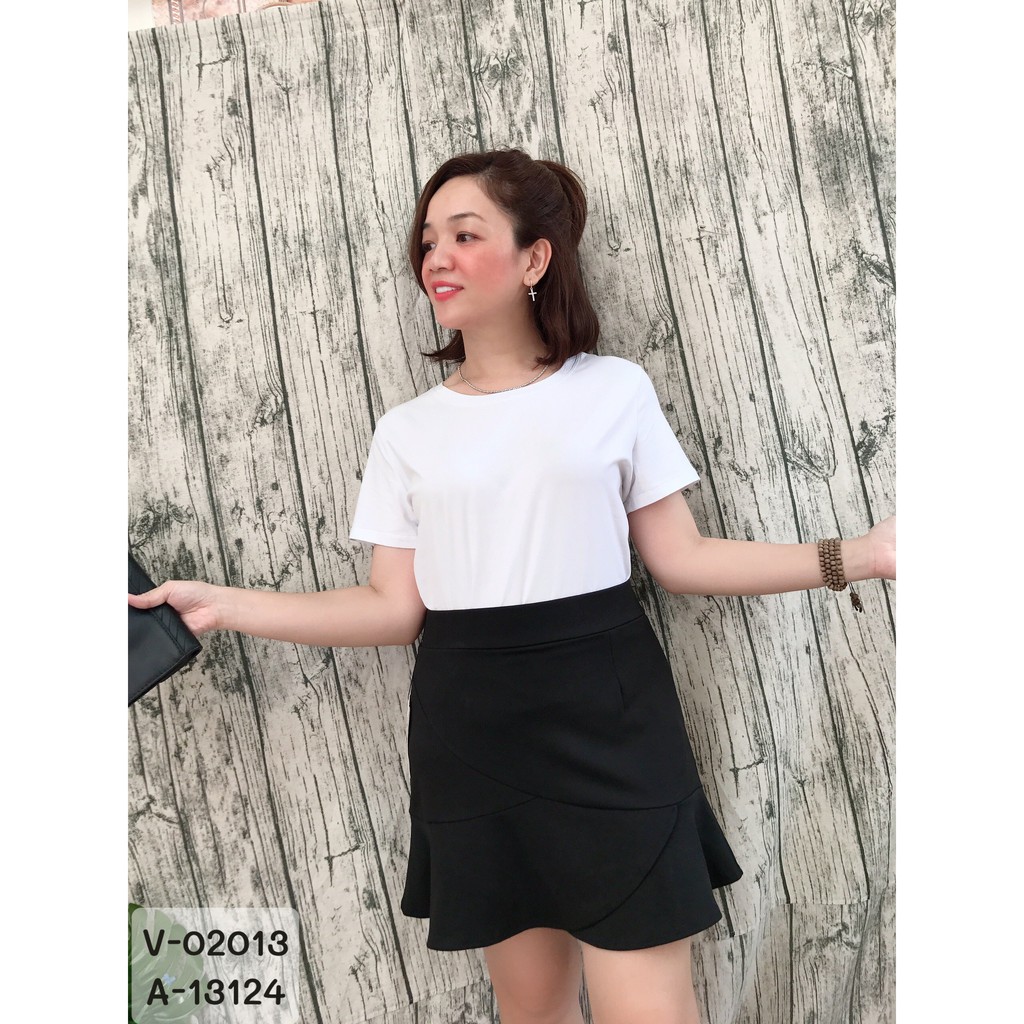 Quần Váy BIG SIZE kiểu đuôi cá xéo - váy công sở QV.QC 02013