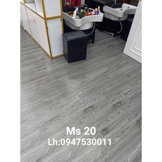 Combo 8m2  sàn nhựa giả gỗ keo tự dán.Nhận thi công