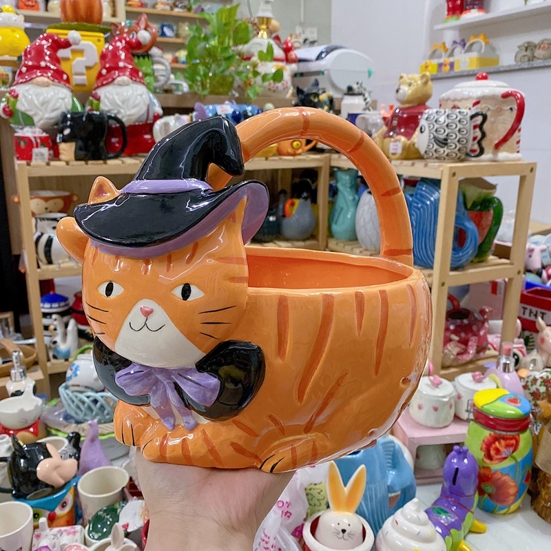 Giỏ mèo phù thuỷ size đại (lỗi quai)