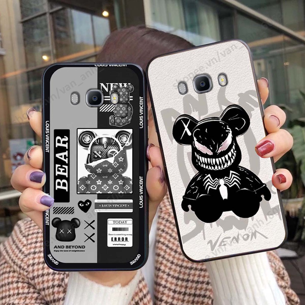 Ốp lưng Samsung J5 / J7 2016 / J510 J710 hình kaws, bear brick, venom thời trang siêu ngầu
