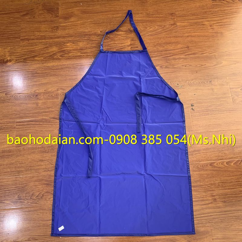 Tạp dề dù chống thấm nước tiện dụng- Hình thật