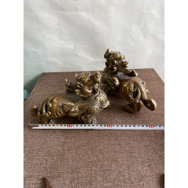 Đôi tì hưu chất liệu bằng đồng