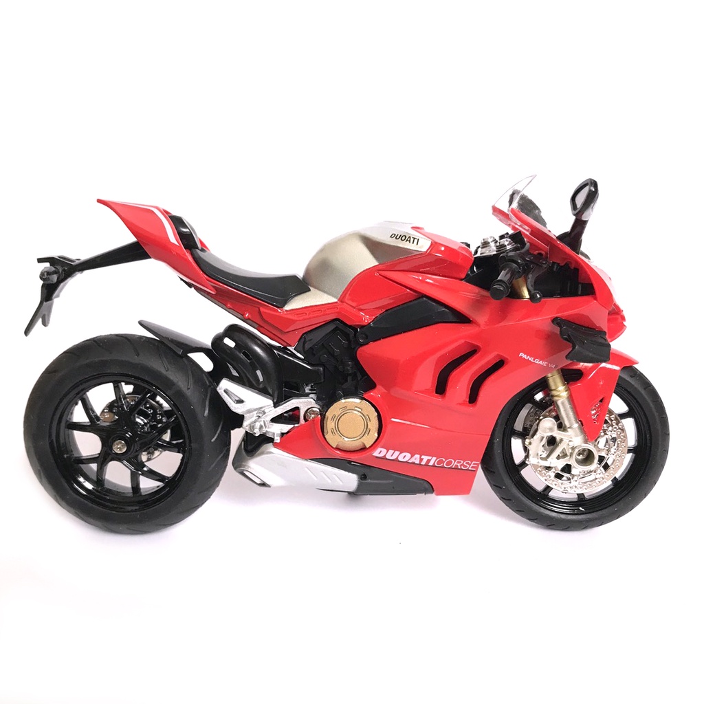Mô hình xe motor phân khối lớn Ducati V4S tỉ lệ 1:12