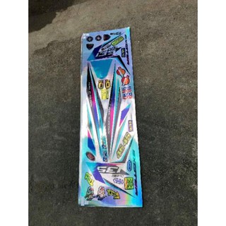 Tem xe ex 2011 kỷ niệm 7 màu