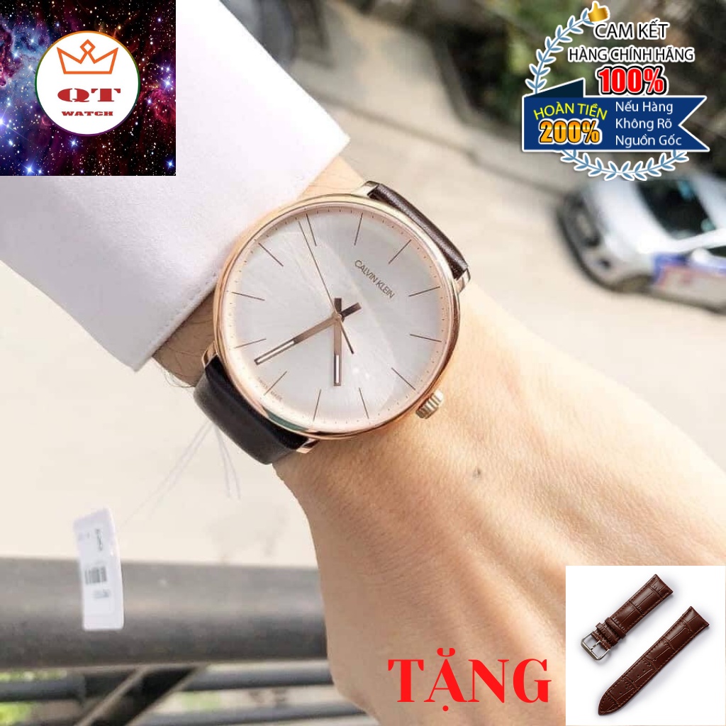 Đồng Hồ Nam CALVIN KLEIN K8M216G6 Chính Hãng Tặng Dây Da Cao Cấp
